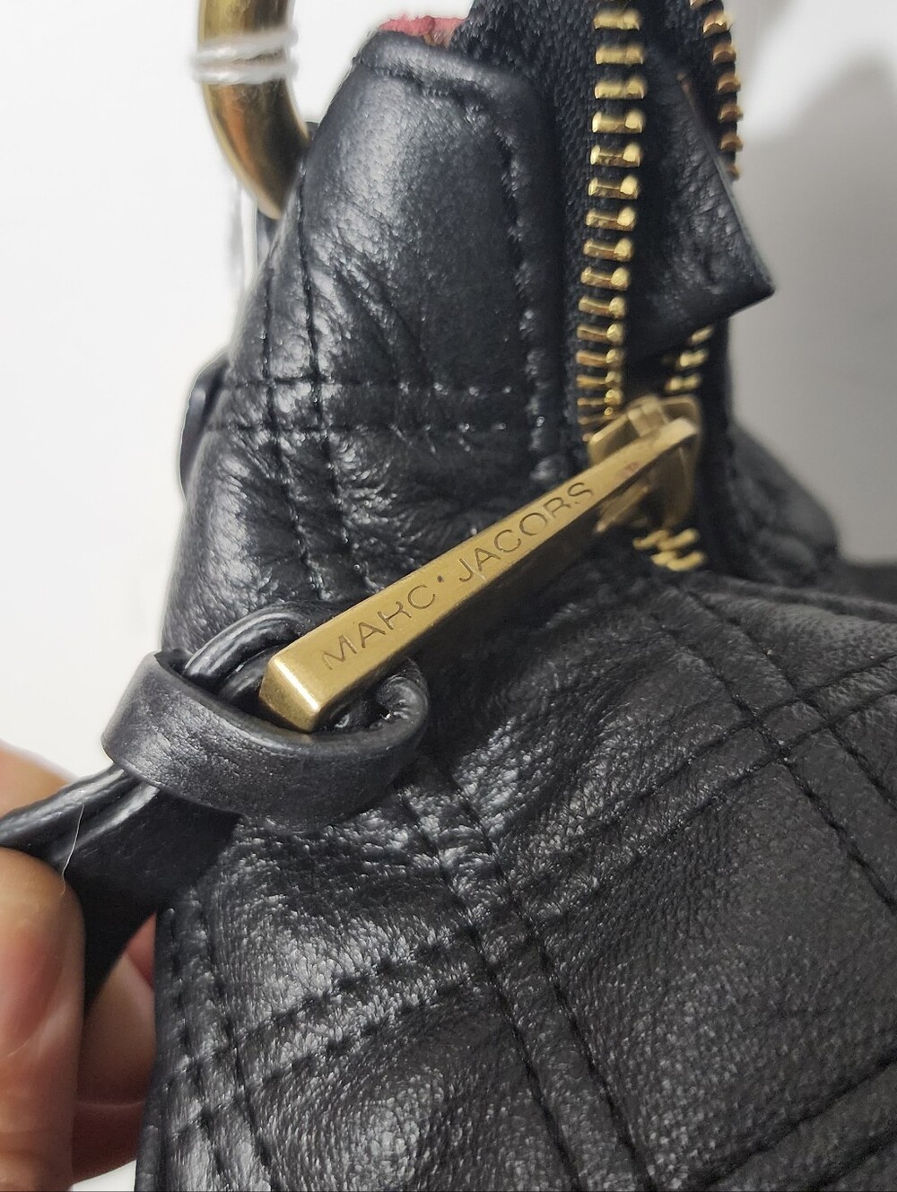 Marc Jacobs black quilted leather multipocket hobo bag - Picture 2 of 7